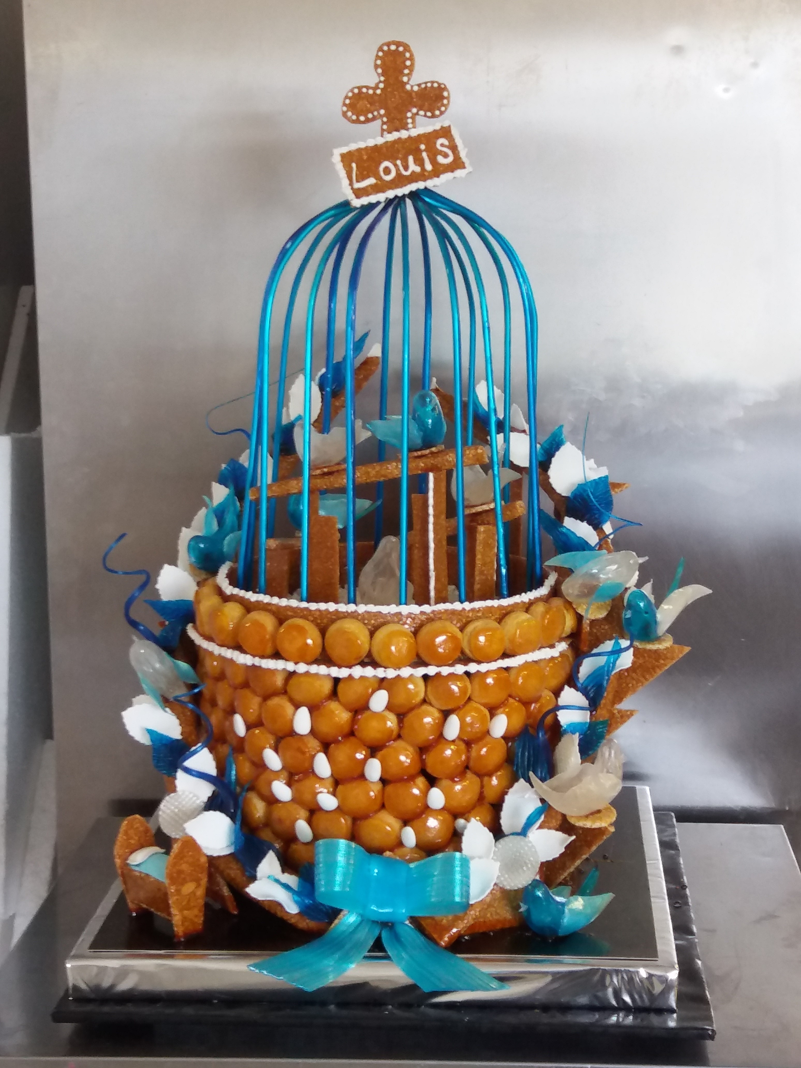 PIèce montée cage à oiseau